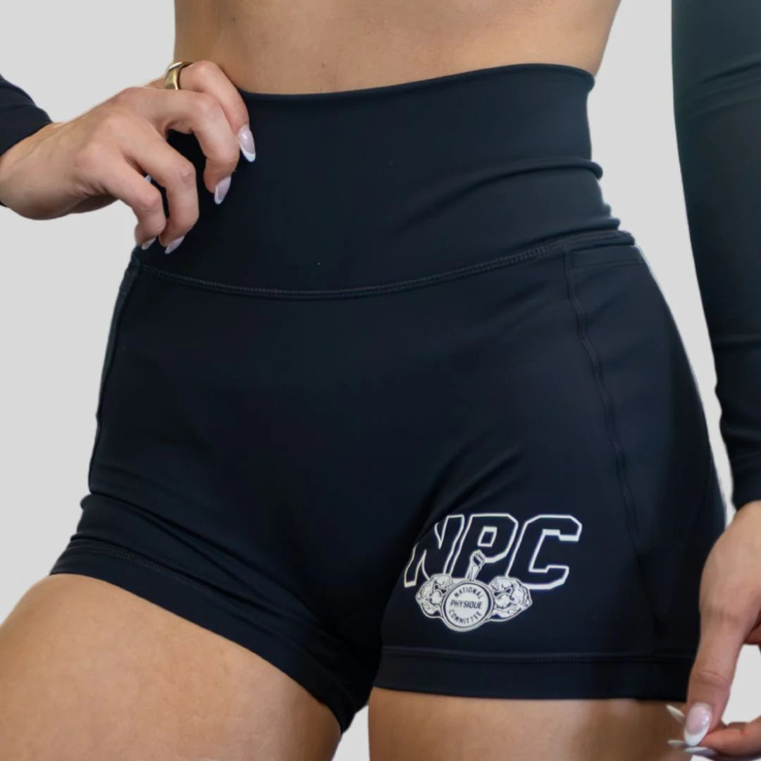 NPC Seamless Performance Shorts W/ Side Pockets / black