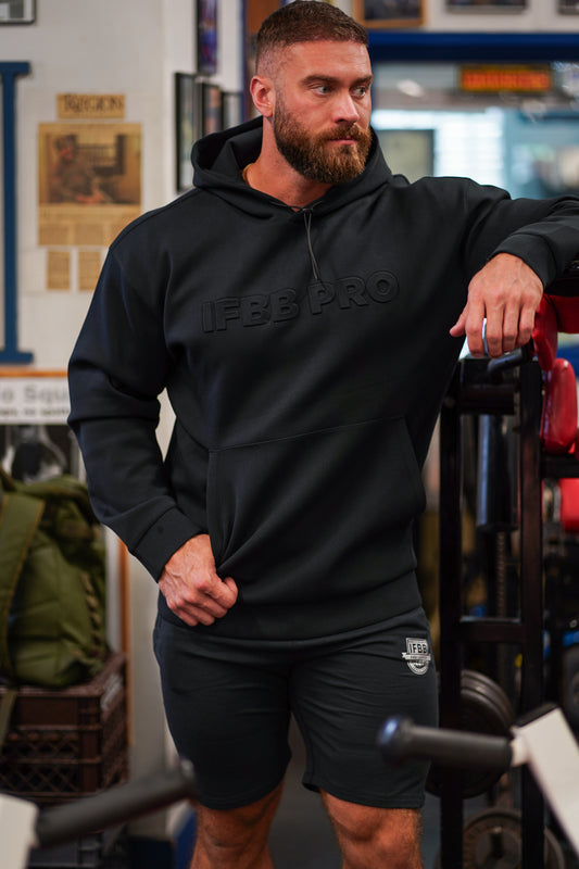 IFBB PRO Hoodie / black